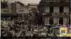 Suasana kesibukan masyarakat beraktivitas di Pasar Glodok, Jakarta Kota. Tampak dlm gambar Bioskop Chunghua & Restoran Kam Leng, kedua gedung ini berubah menjadi kompleks Pertokoan Gloria. 26 Maret 1950  Sumber: ANRI, Kempen RIS wil. Jakarta 1950 No.1312